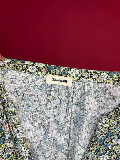 Blouse Zadig&Voltaire Tink Crinkle Liberty Garden - Maat M