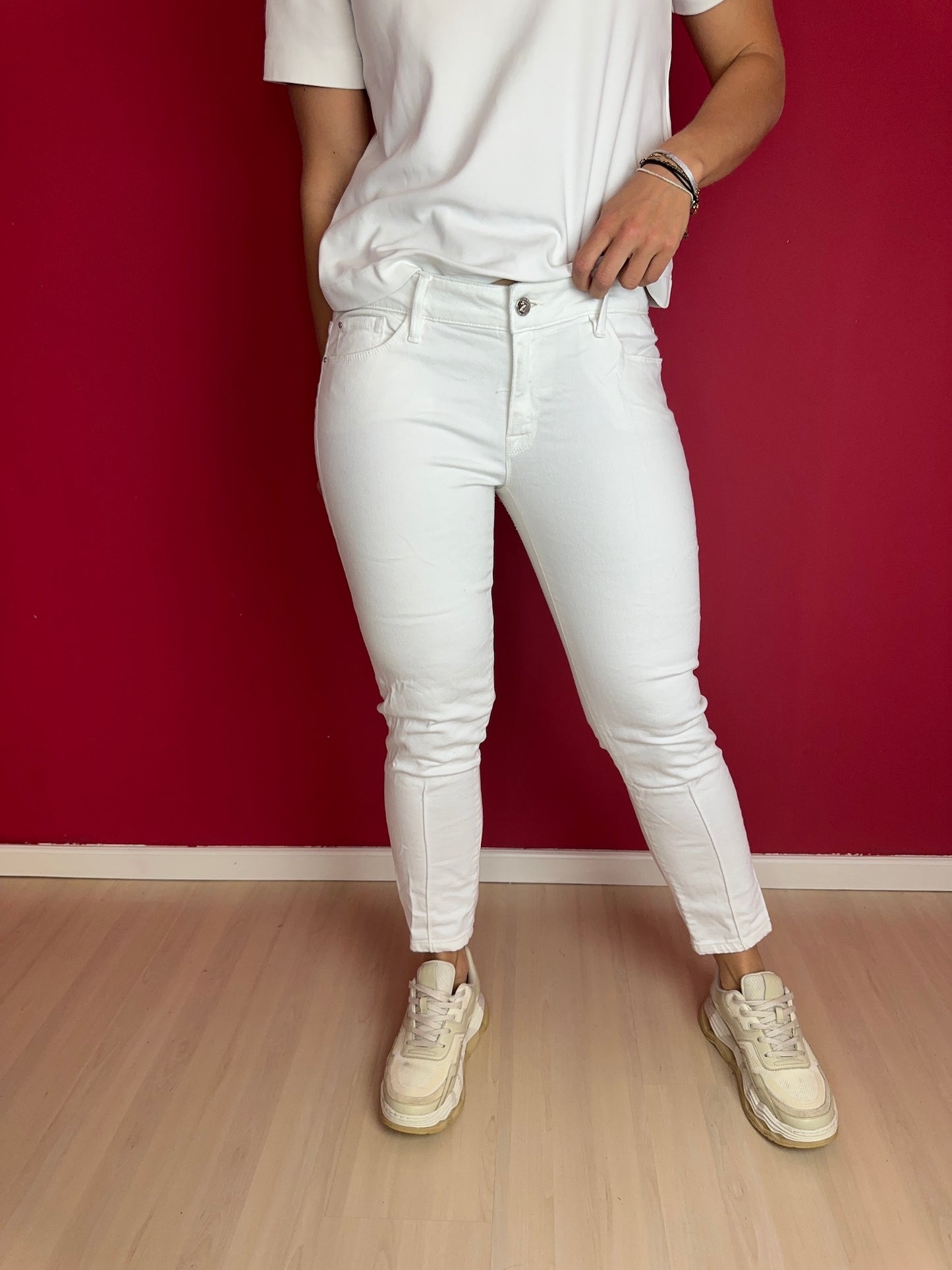Jeans 7ForAllMankind Lilith wit - Maat 32