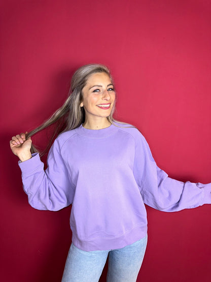 Sweater Vince lila - Maat 42