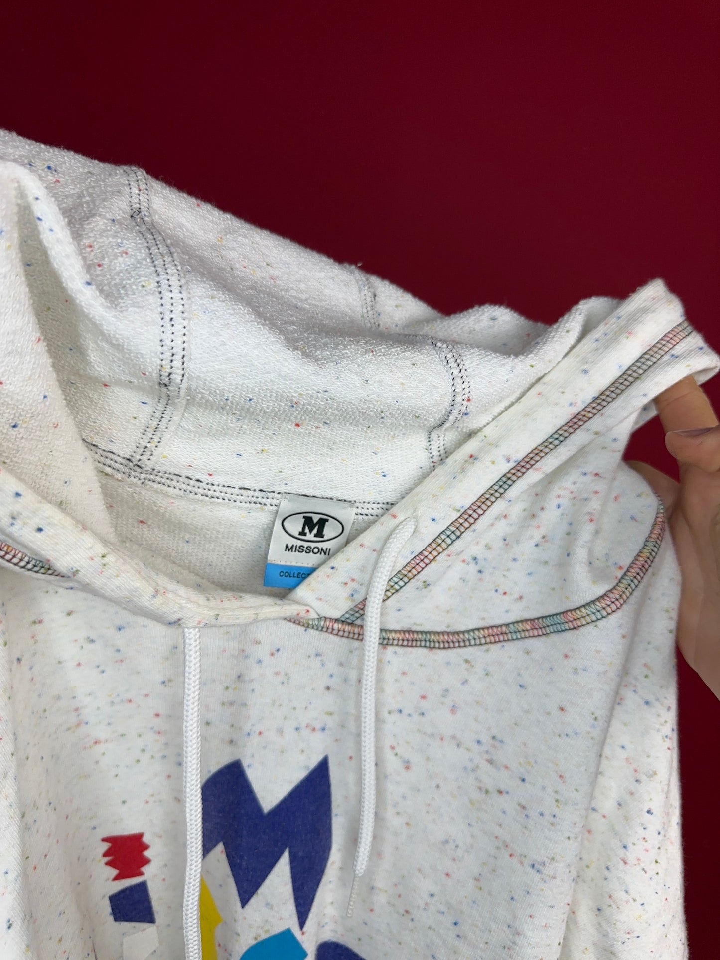 Hoodie Missoni wit - Maat M