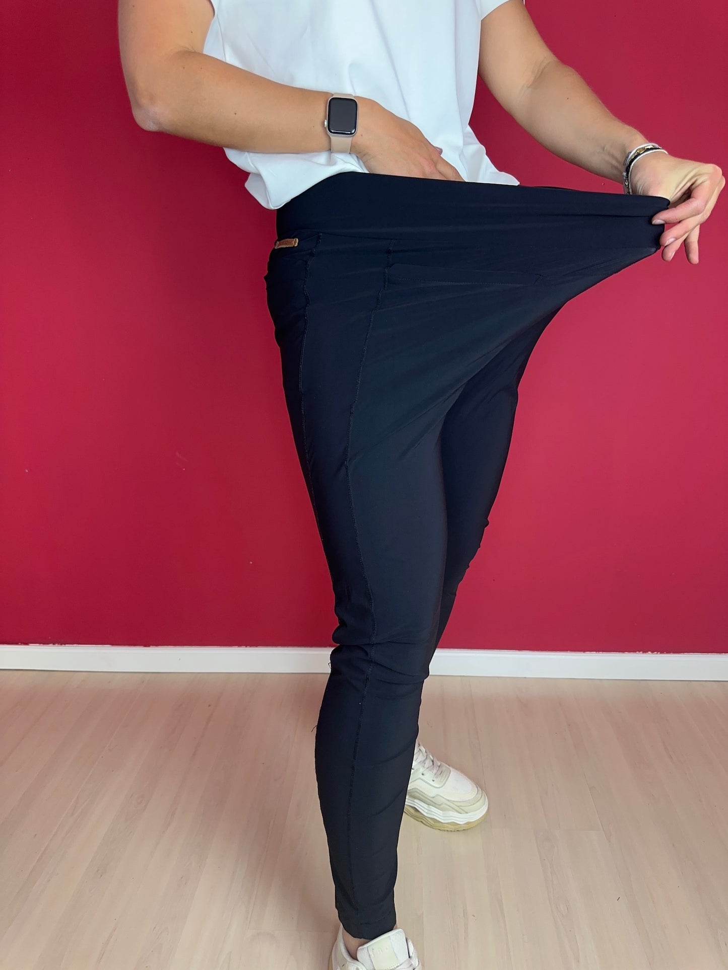 Broek Moscow travel zwart - Maat XL