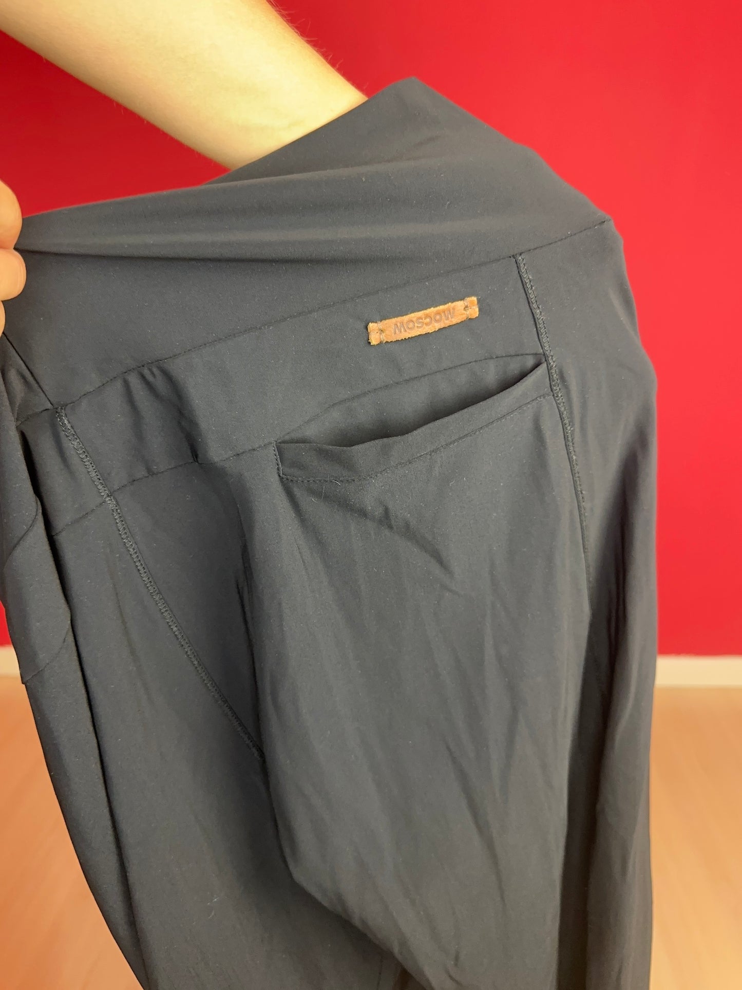Broek Moscow travel zwart - Maat XL
