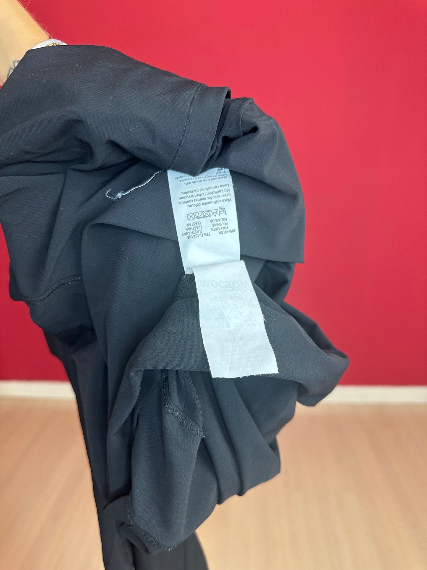 Broek Moscow travel zwart - Maat XL