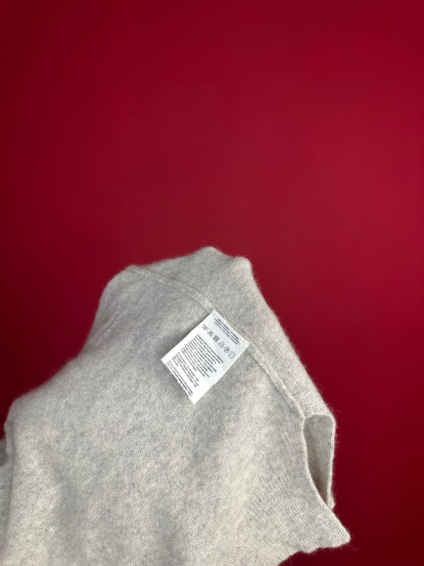 Vest Absolut Cashmere lichtgrijs&Neon - Maat M