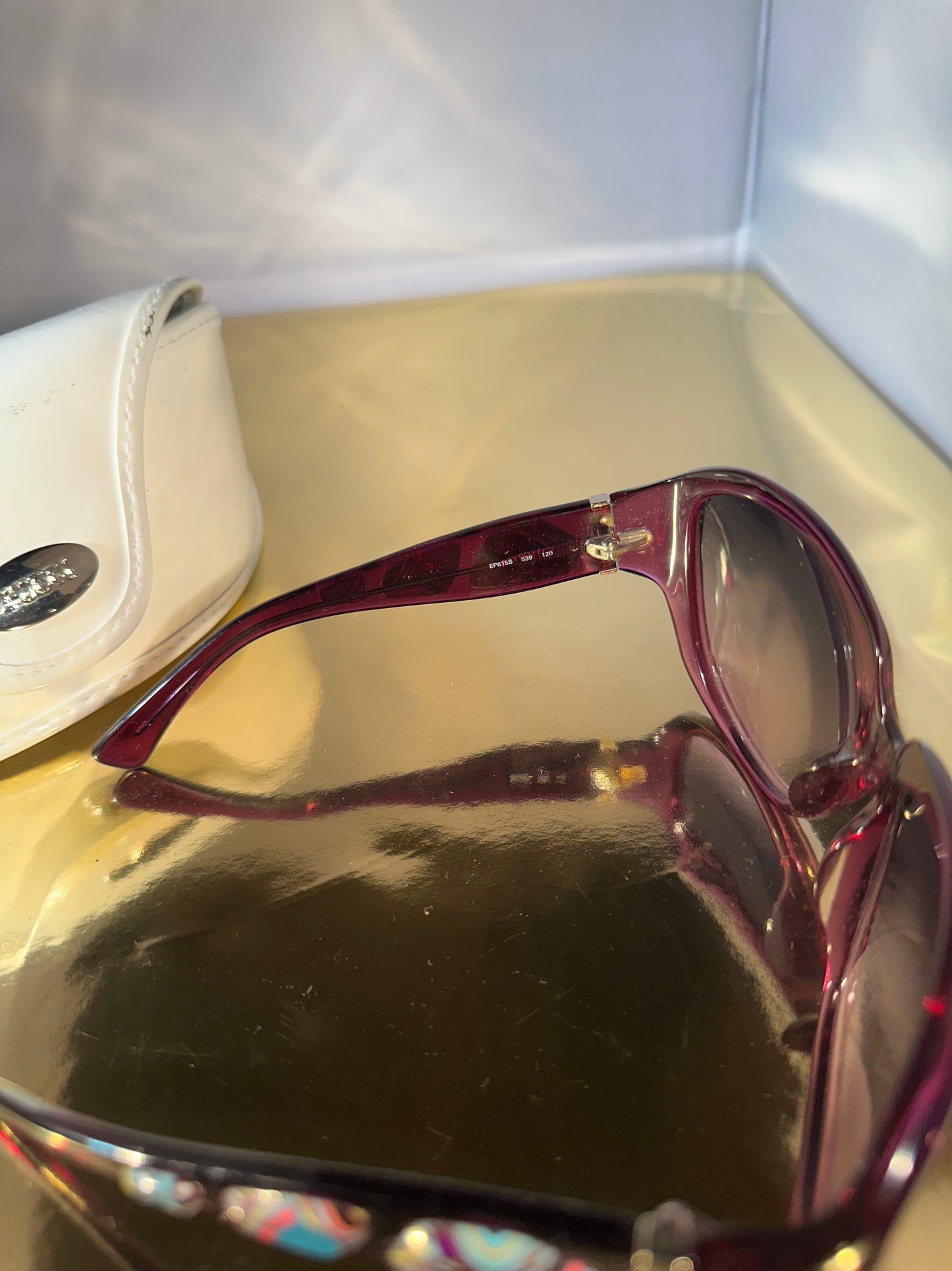 Zonnebril Emilio Pucci paars