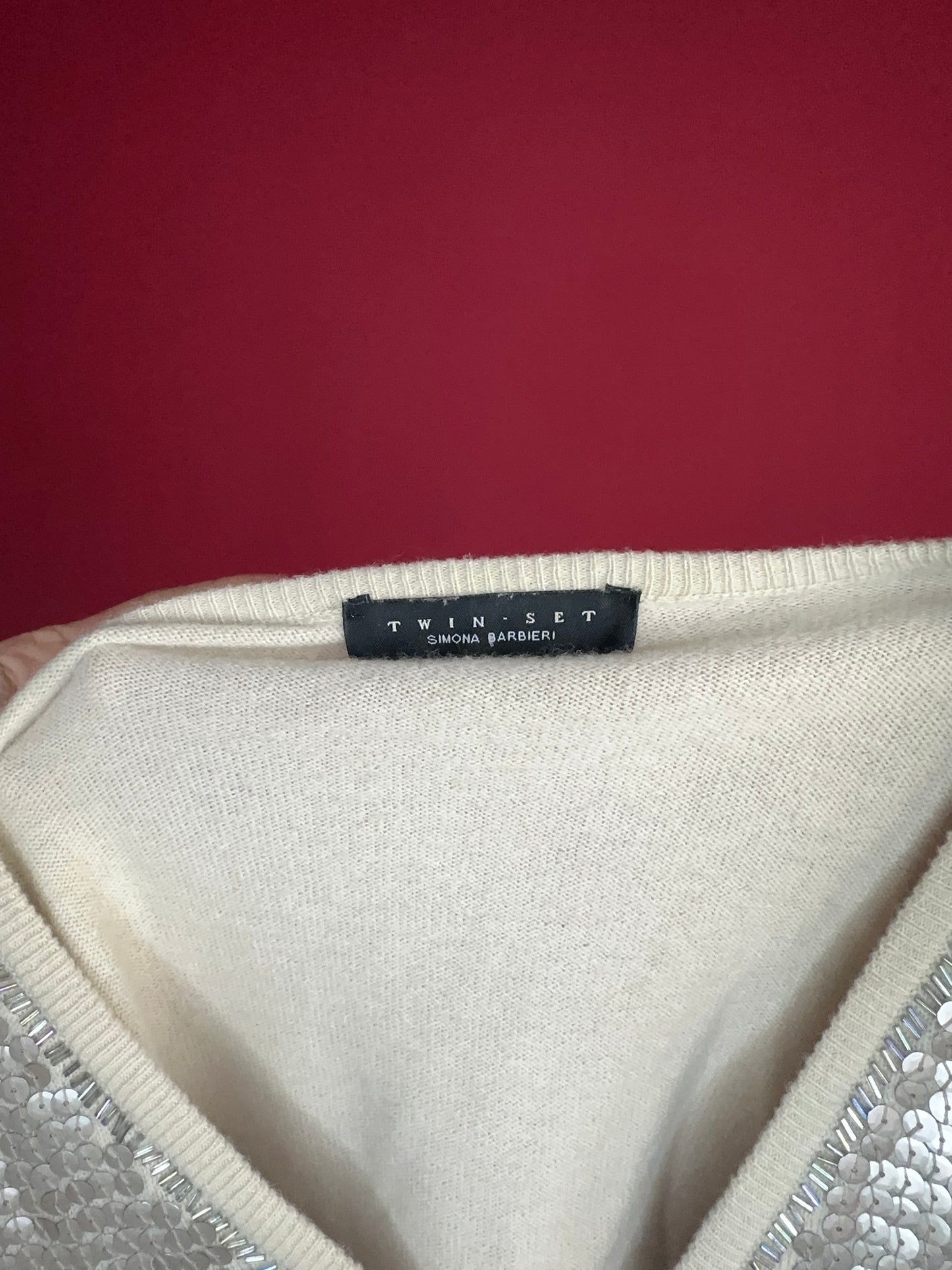 Vest/Trui Twinset beige - Maat XL