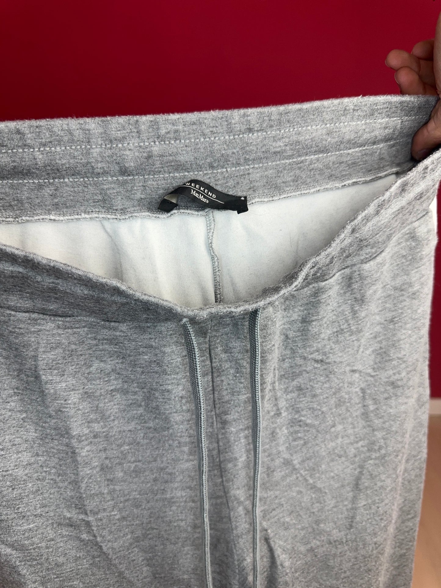 Broek MaxMara weekend jogging grijs - Maat M