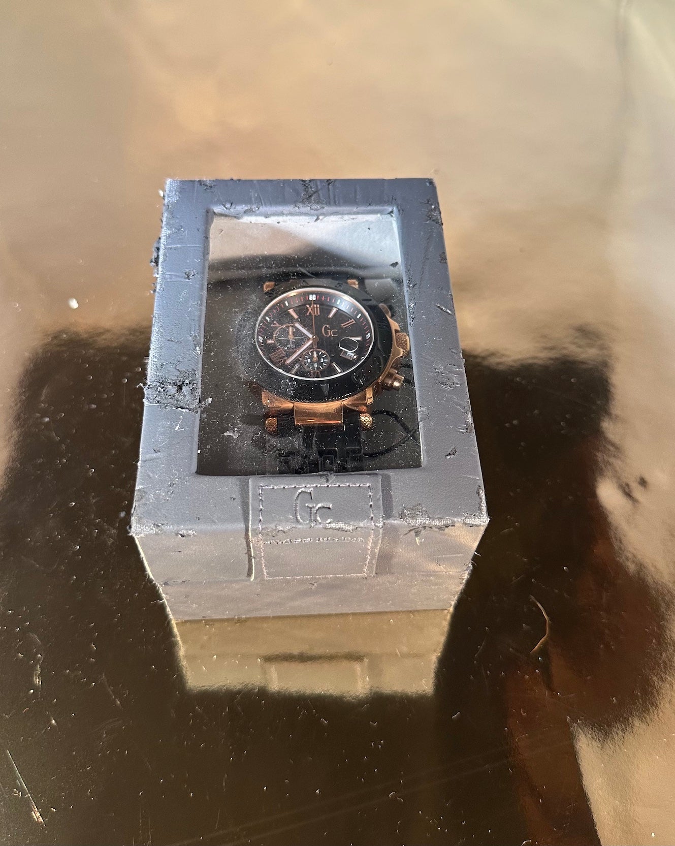 Horloge Guess GC1 sport zwart