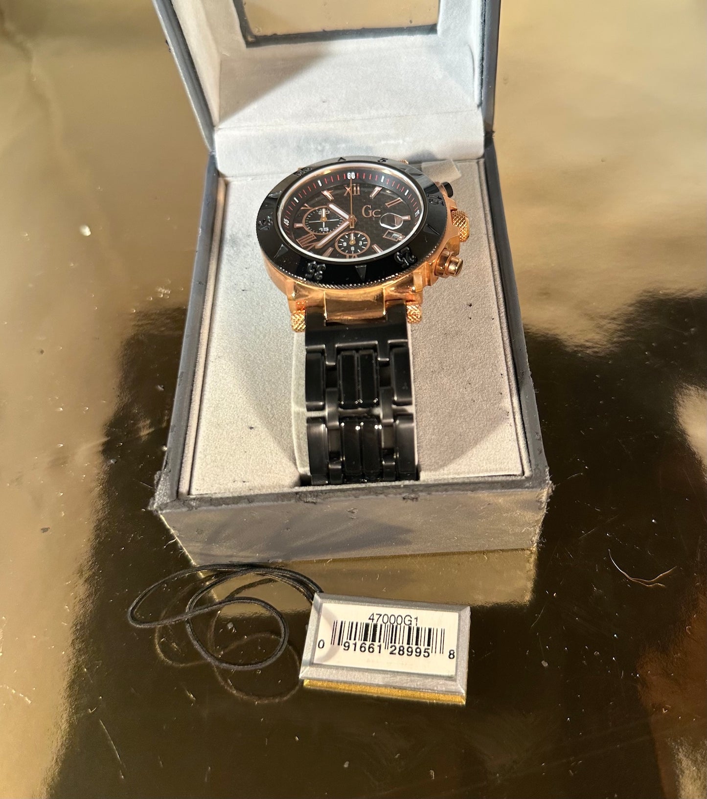Horloge Guess GC1 sport zwart