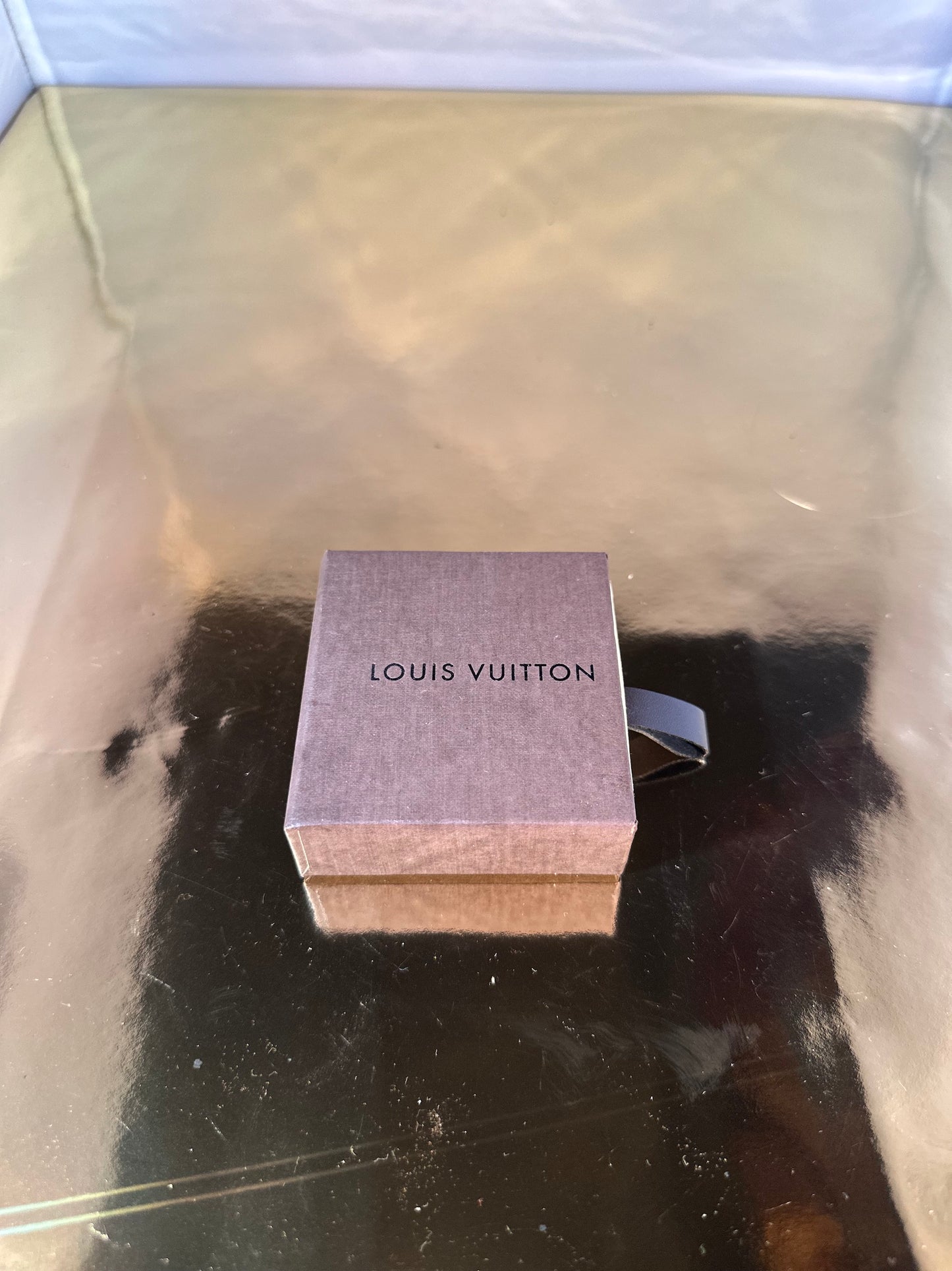 Oorbellen Louis Vuitton Swarovski paars