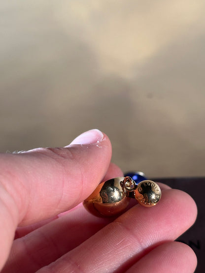 Oorbellen Louis Vuitton Swarovski paars
