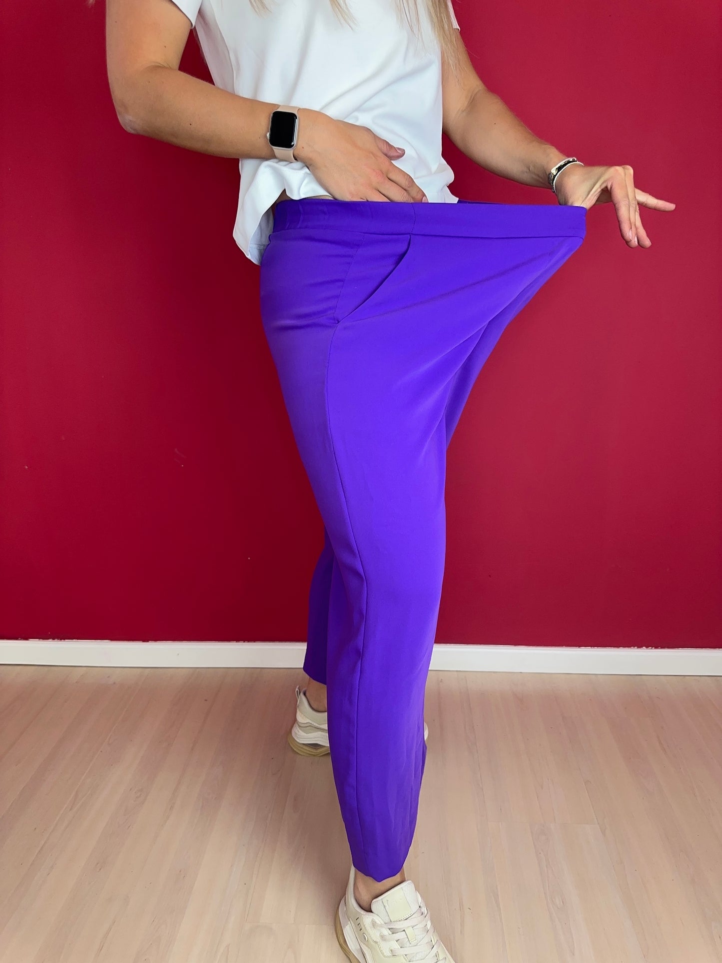Broek P.A.R.O.S.H. paars - Maat 44