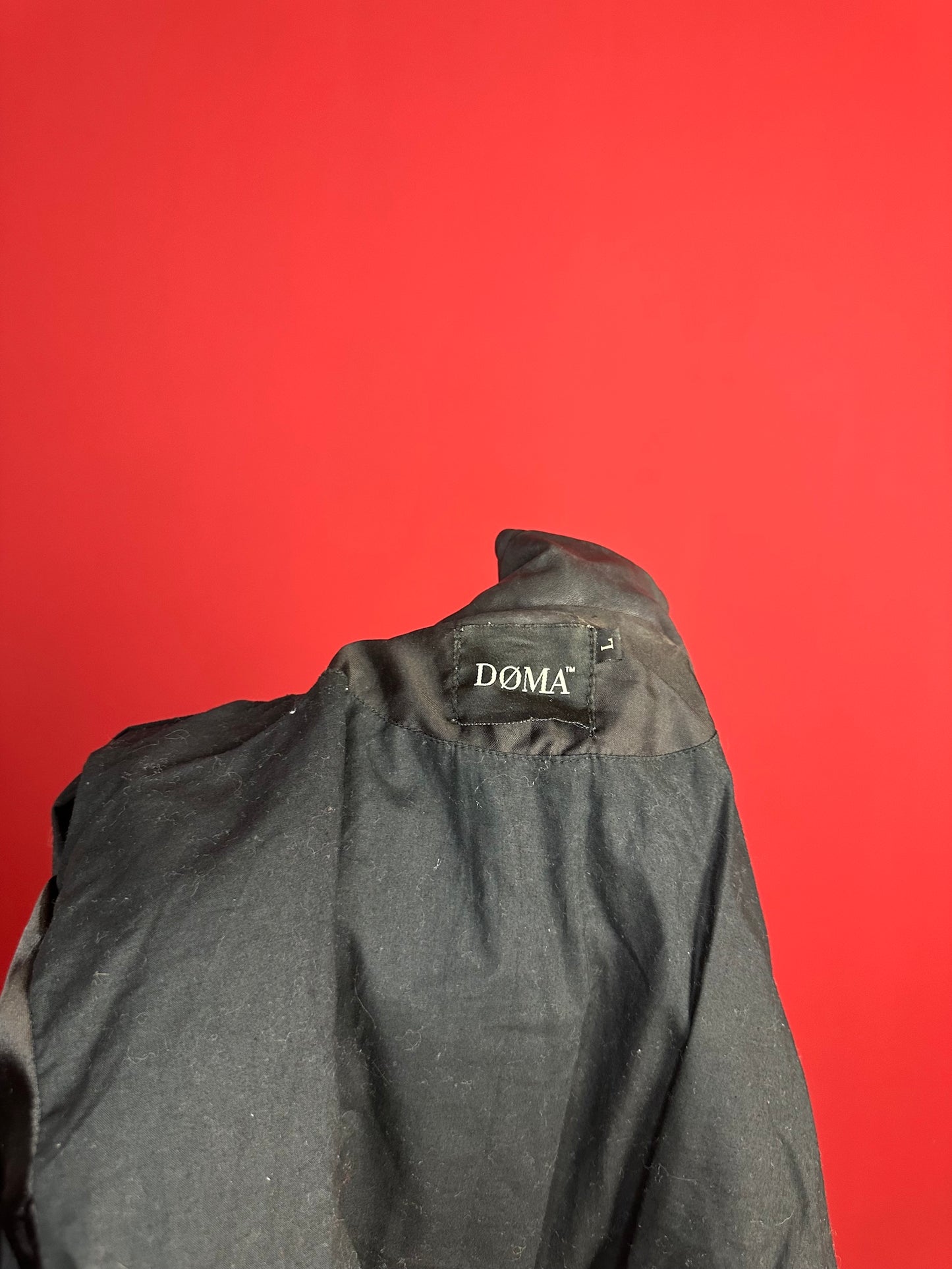 Jack DOMA leer zwart - Maat L