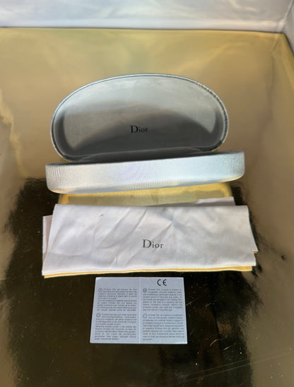 Zonnebril Dior– zwart montuur met strass