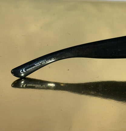 Lunettes de soleil Dior – monture noire avec détails en strass