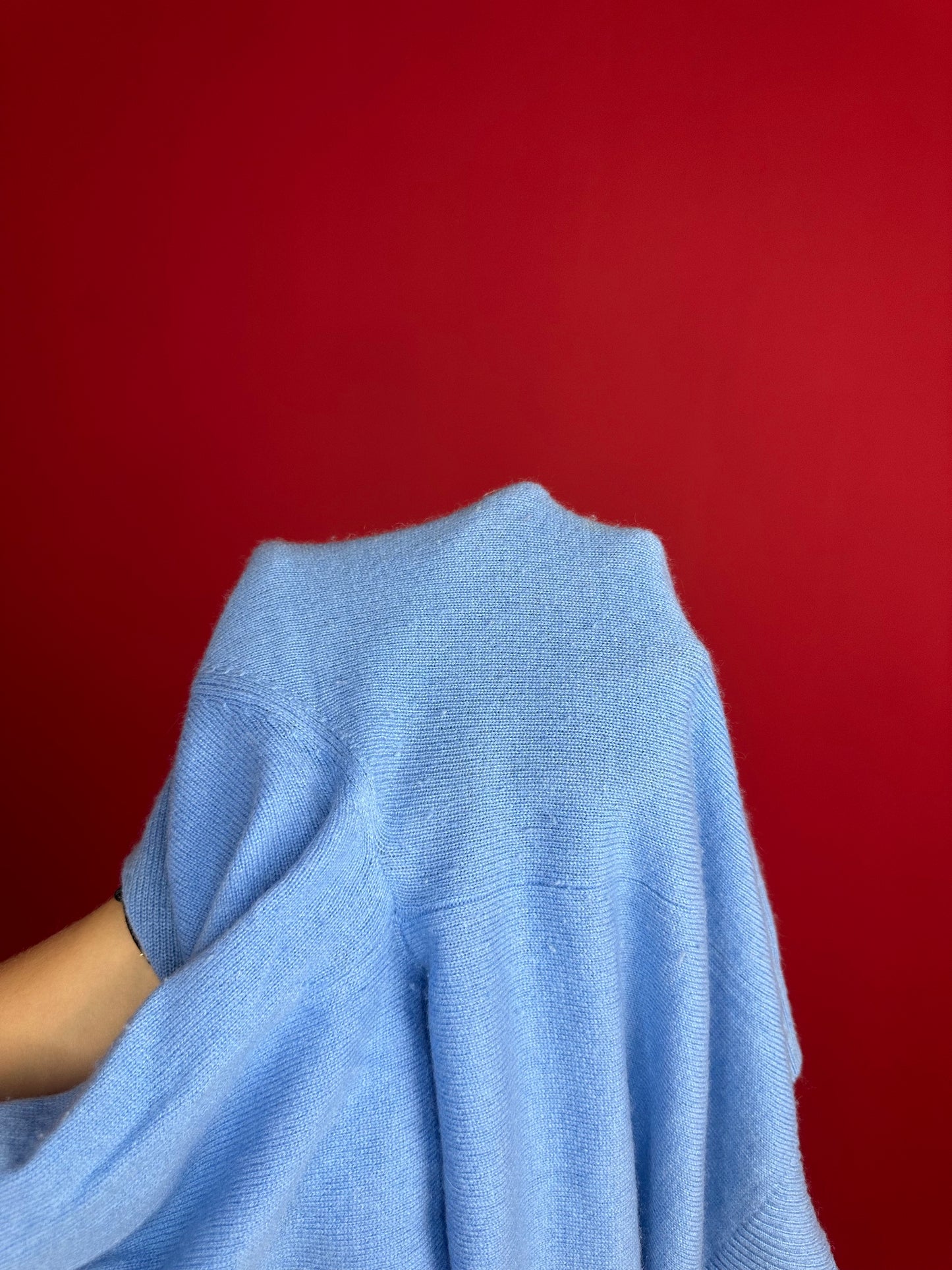 Trui Absolut Cashmere blauw - Maat XL