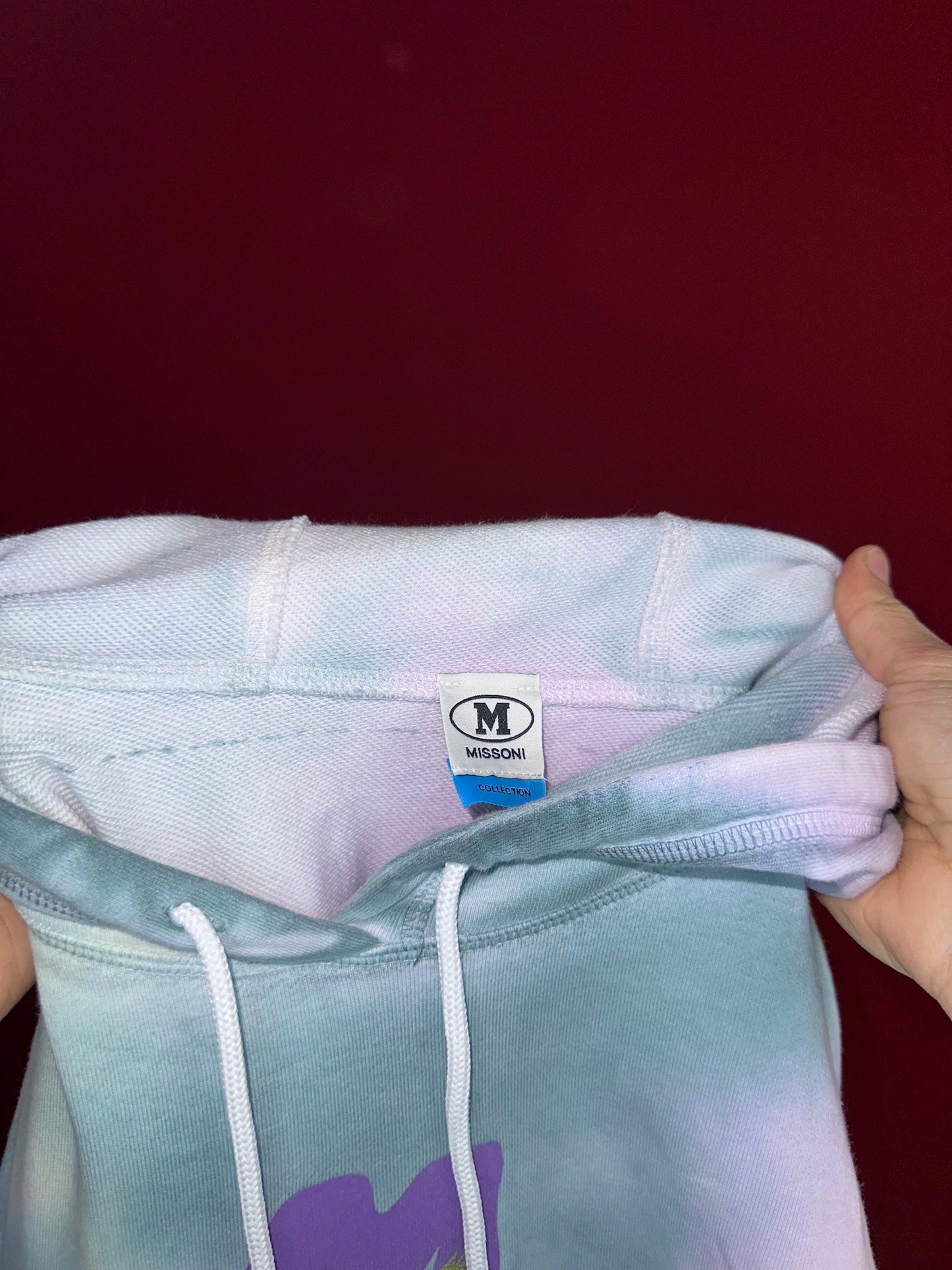 Hoodie Missoni tie dye - Maat S