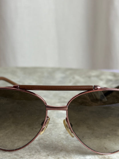 Zonnebril Louis Vuitton bruin