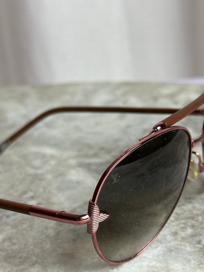 Zonnebril Louis Vuitton bruin