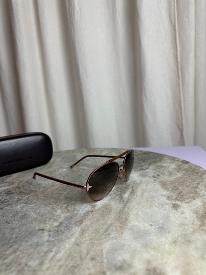 Zonnebril Louis Vuitton bruin