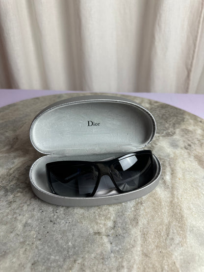 Zonnebril Dior– zwart montuur met strass