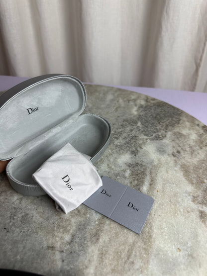 Zonnebril Dior– zwart montuur met strass