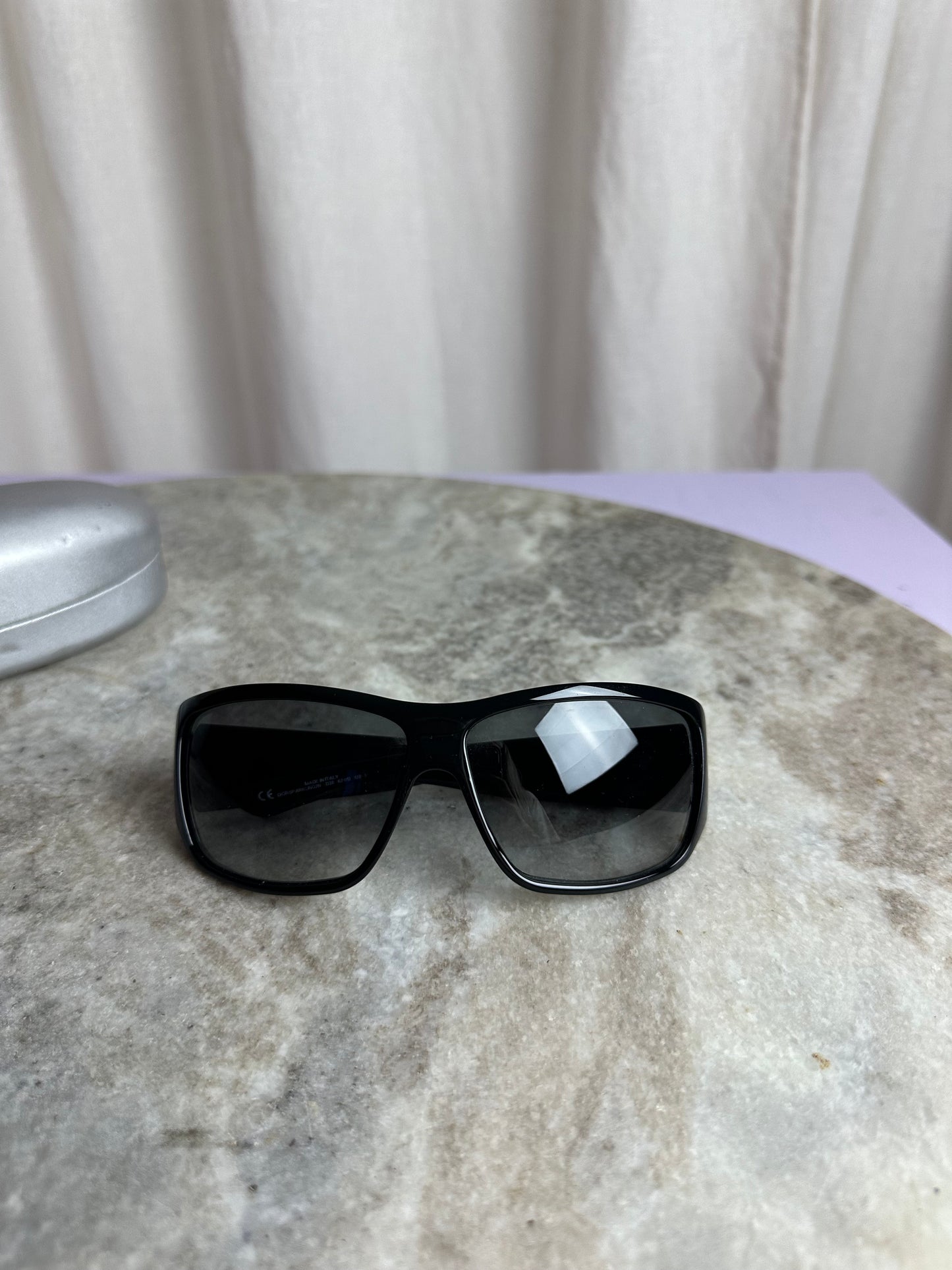 Zonnebril Dior– zwart montuur met strass