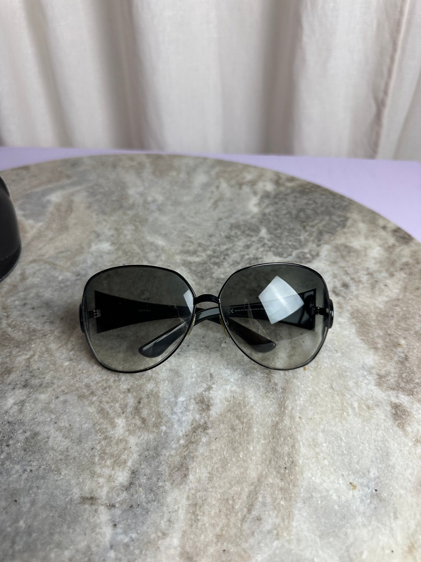 Zonnebril Gucci zwart