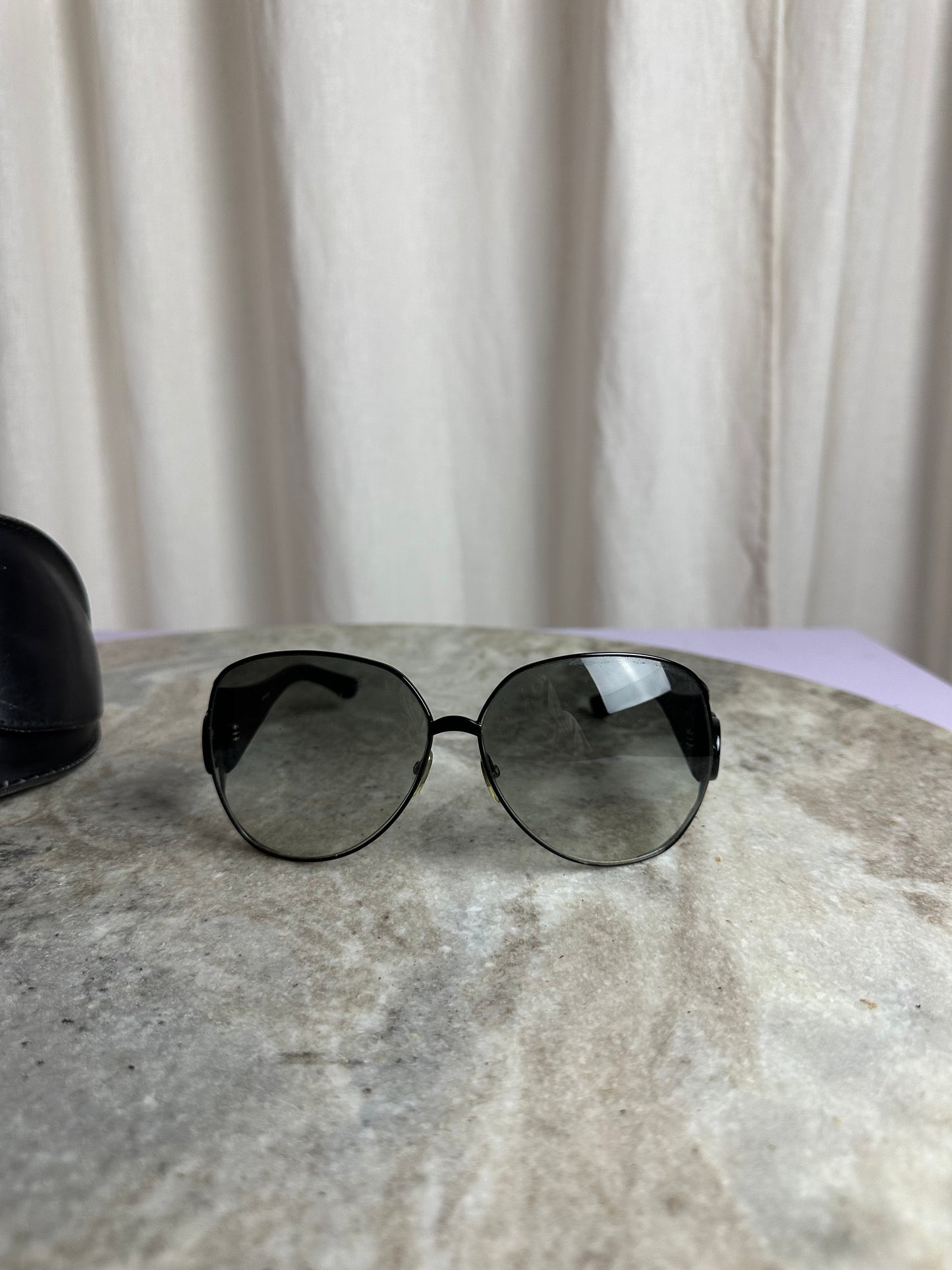 Zonnebril Gucci zwart