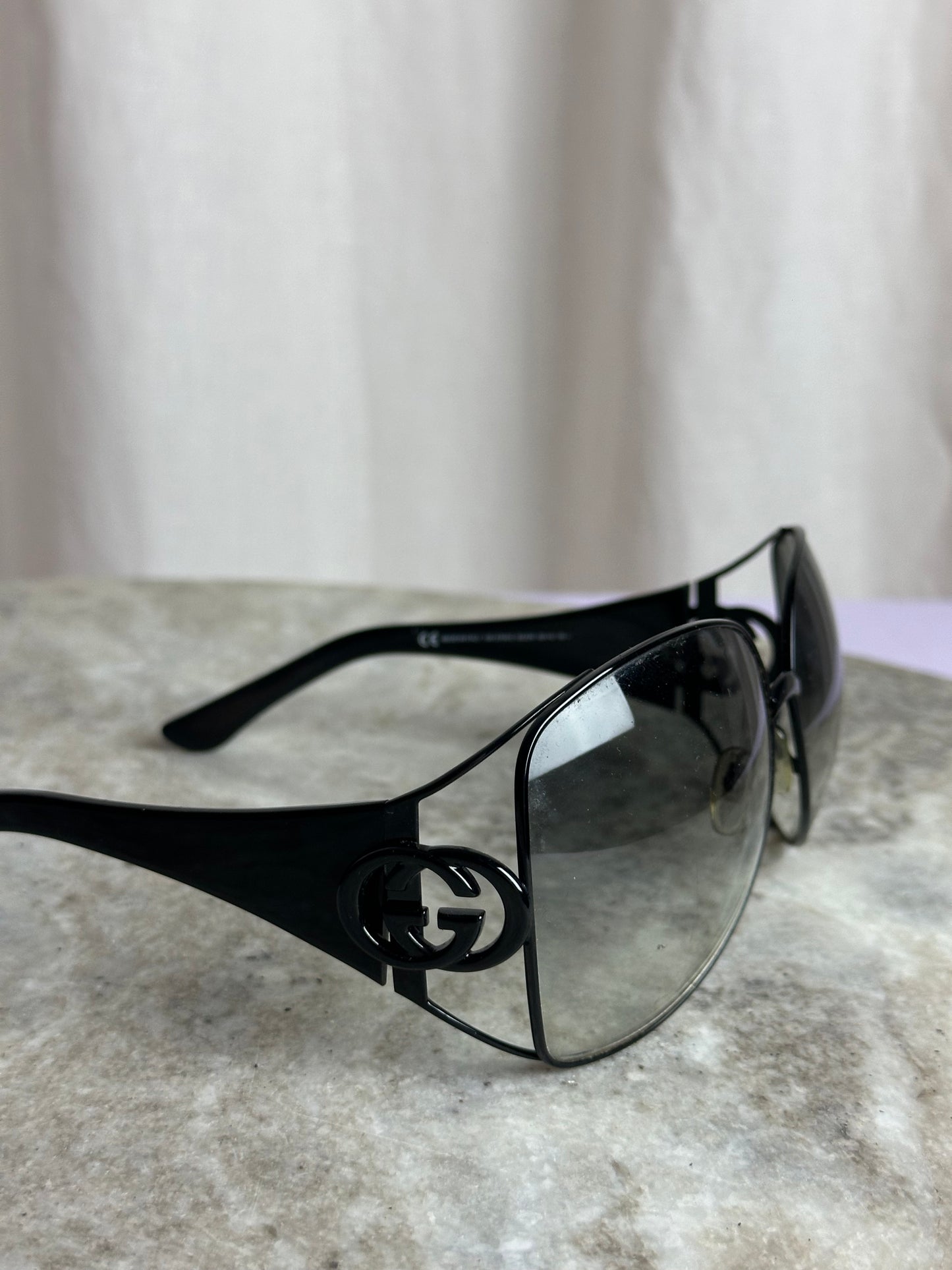 Zonnebril Gucci zwart