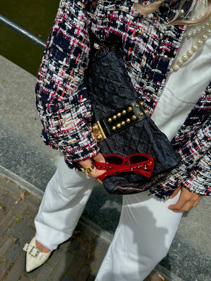Zonnebril Louis Vuitton Fleur de Monogram rood
