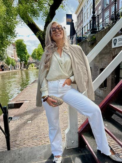 Jasje D&G suede beige - Maat 42