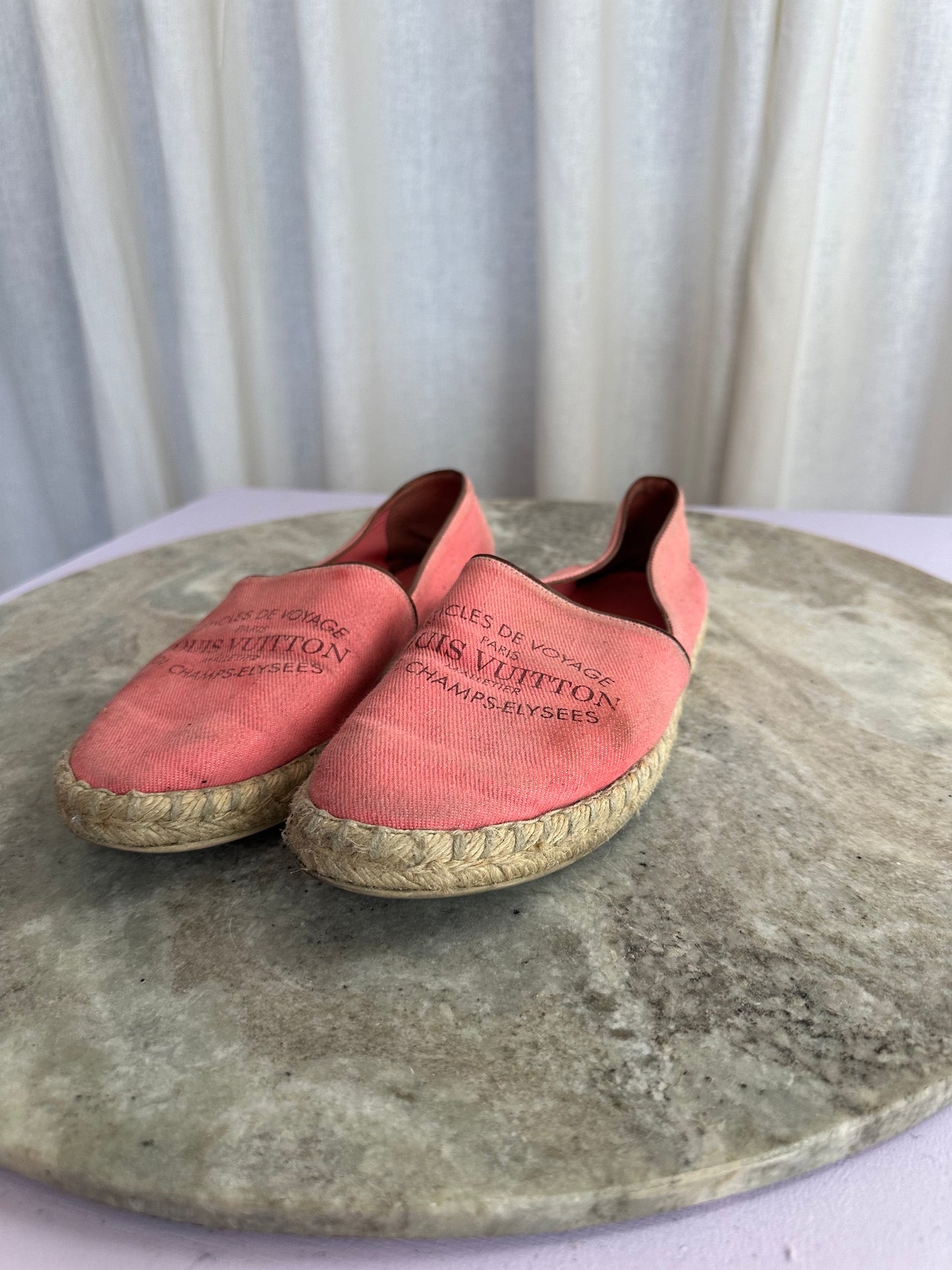 Espradilles Louis Vuitton koraal - Maat 38