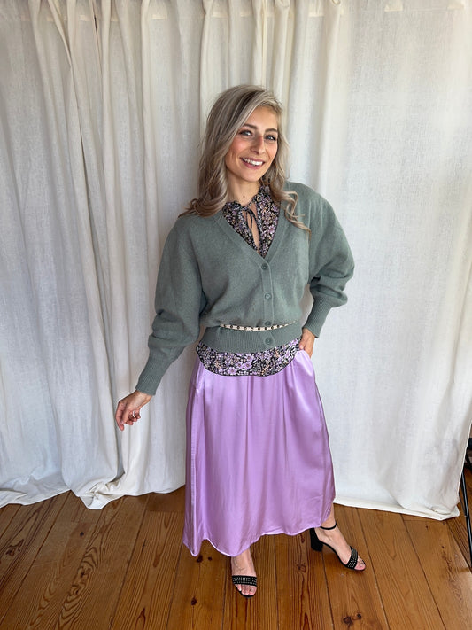 Vest/trui Berenice Paris groen - Maat L