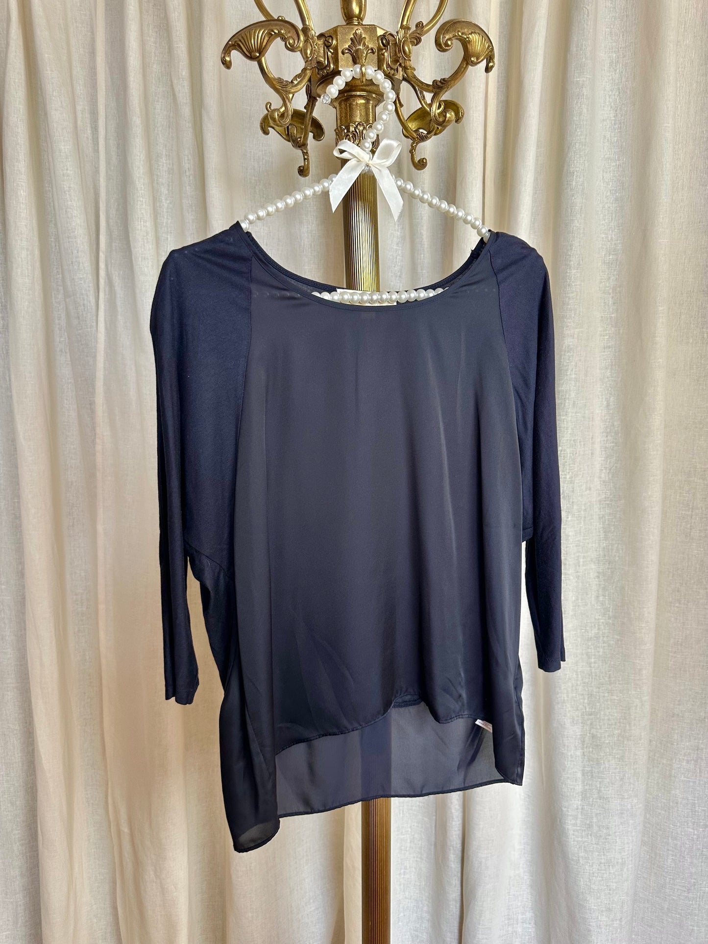 Blouse Michael Kors donkerblauw - Maat XXS