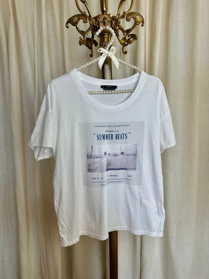 T-shirt SET wit 'Summer' - Maat 38