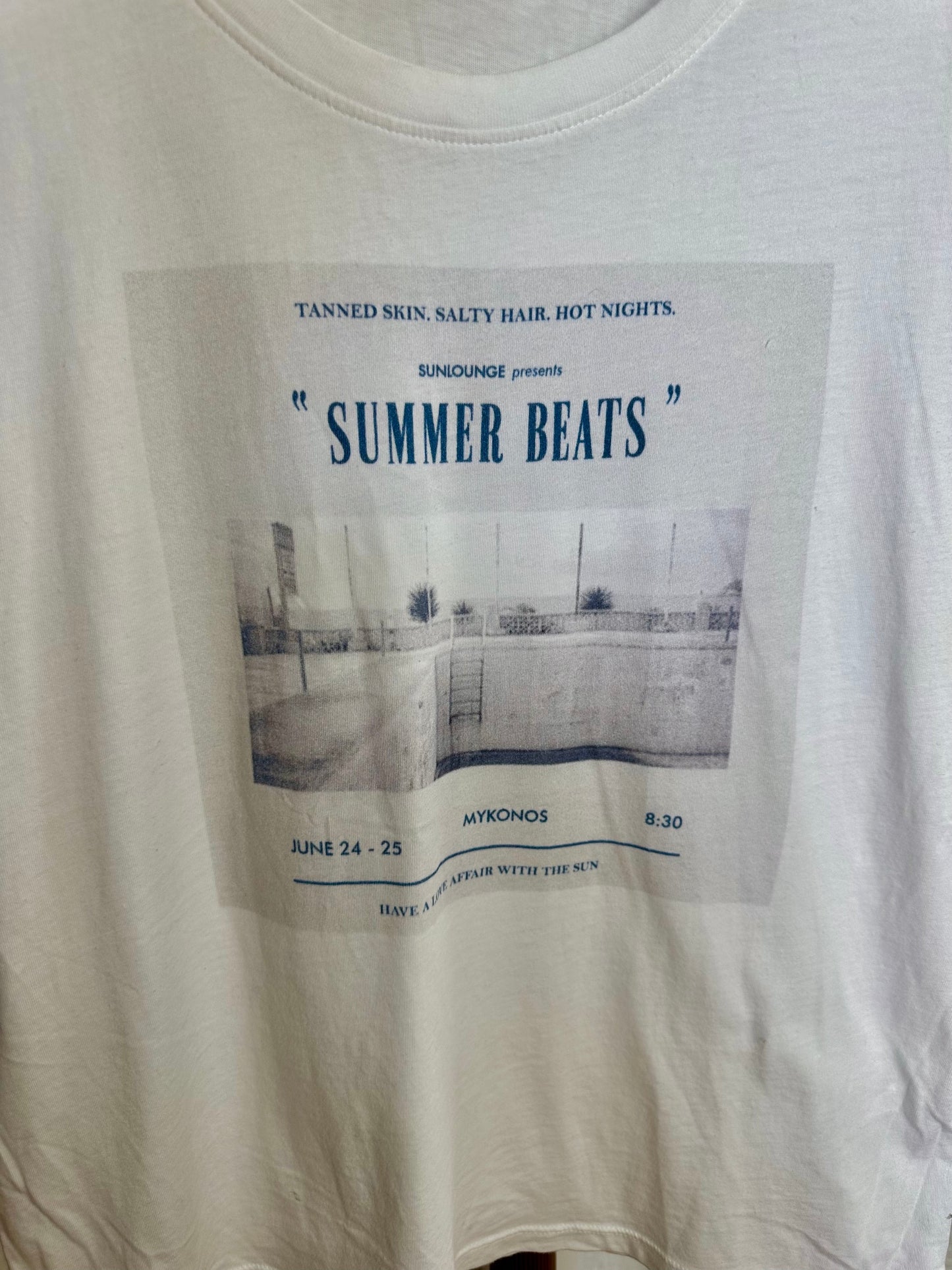 T-shirt SET wit 'Summer' - Maat 38