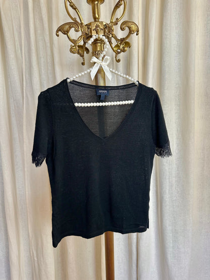 Top Armani zwart - Maat 44