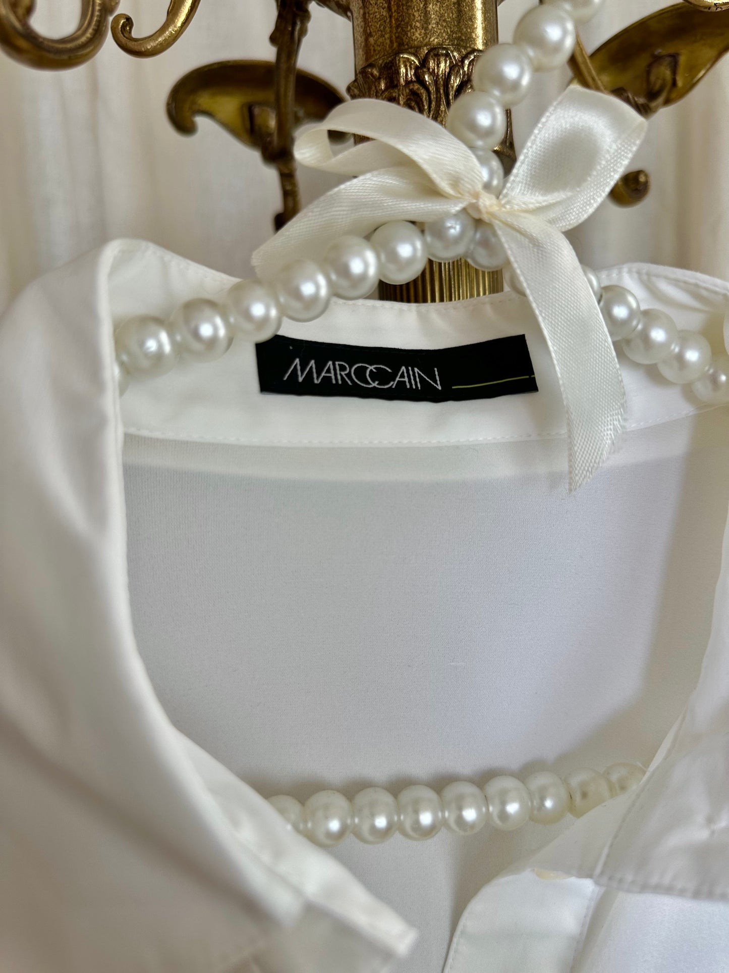 Blouse Marc Cain wit - Maat 2