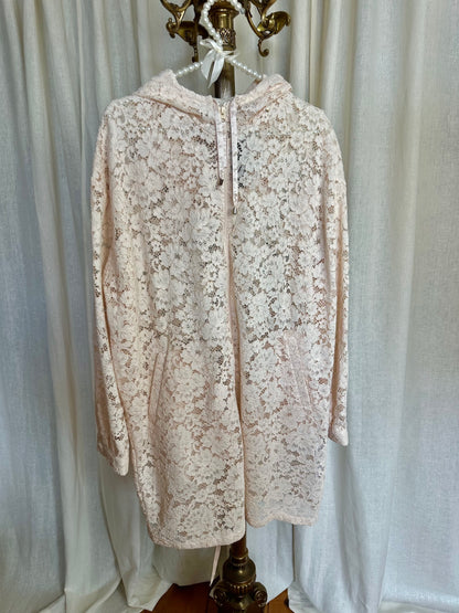 Jas Twinset kant lichtroze - Maat 44