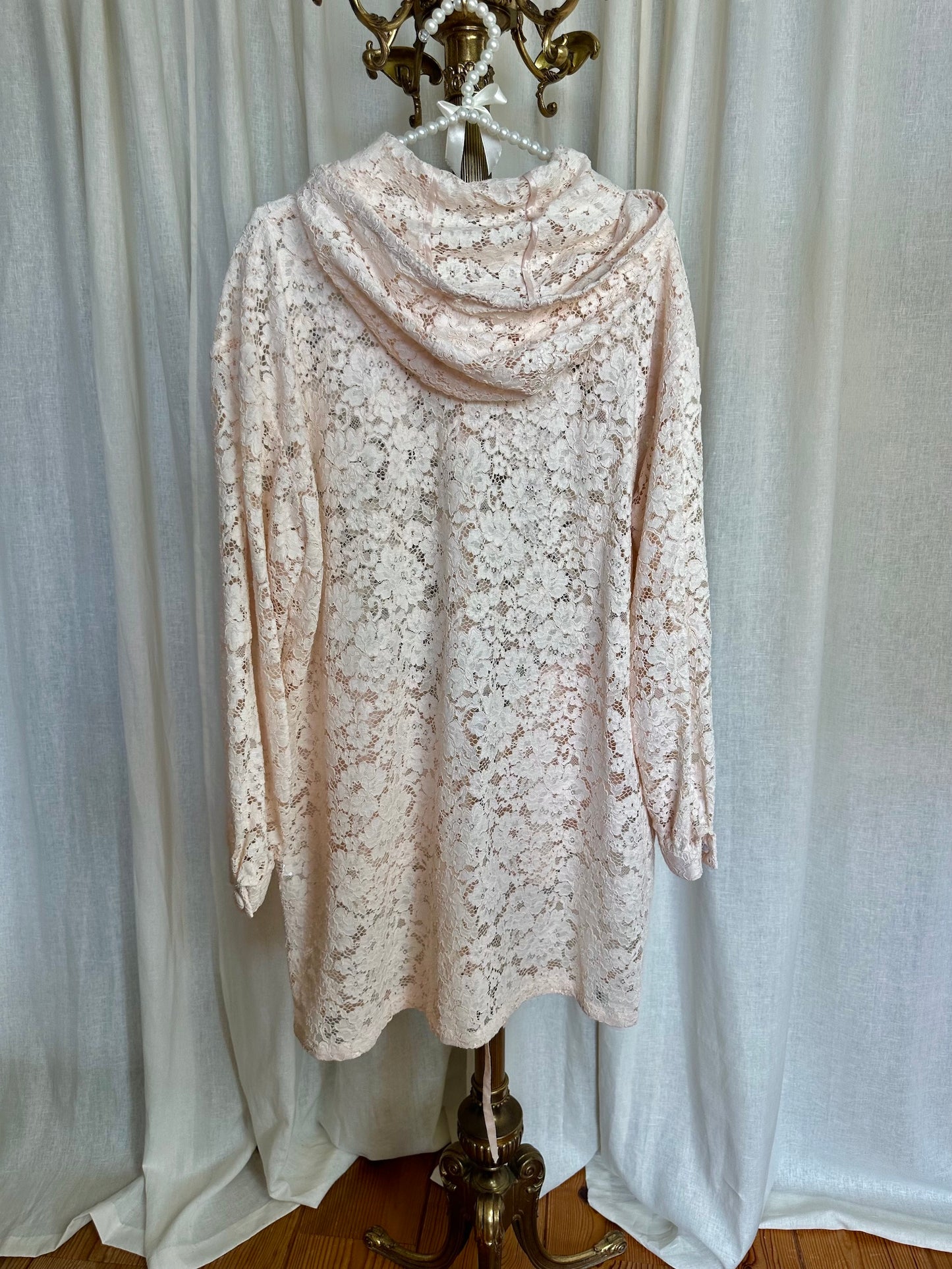 Jas Twinset kant lichtroze - Maat 44