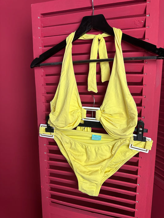 Bikini Melissa Odabash geel - Maat XL