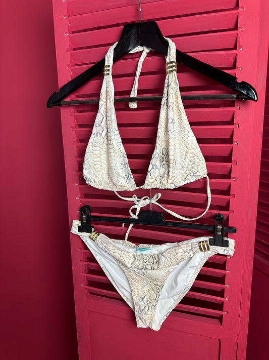 Bikini Melissa Odabash slangenprint - Maat L