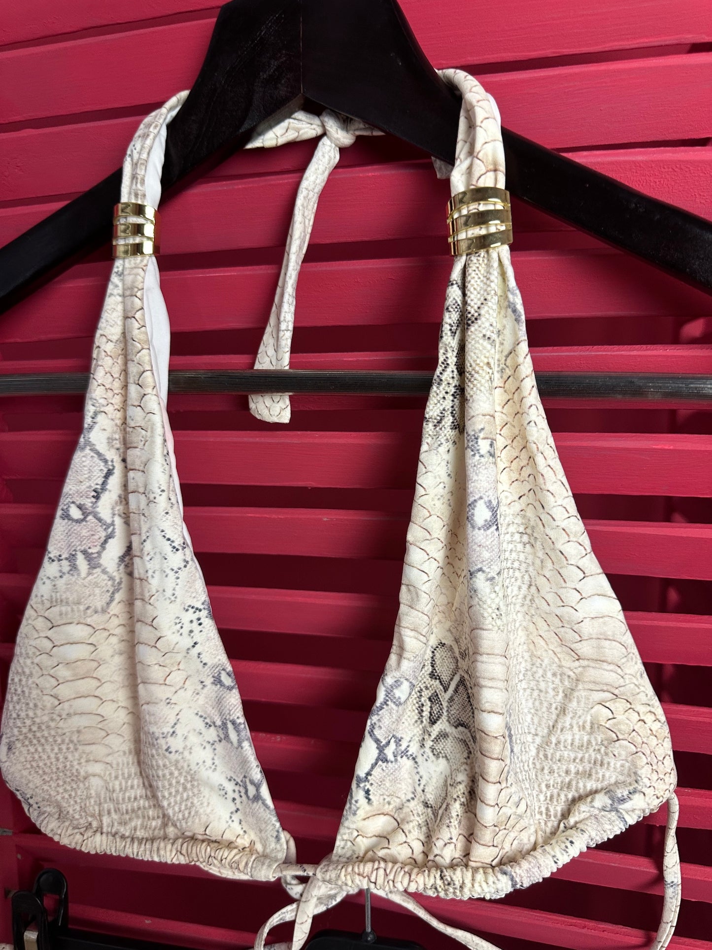 Bikini Melissa Odabash slangenprint - Maat L