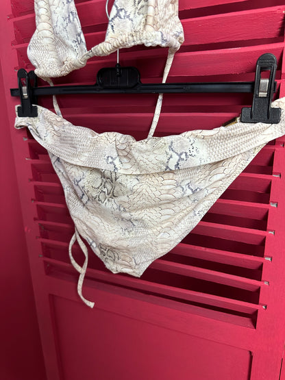 Bikini Melissa Odabash slangenprint - Maat L