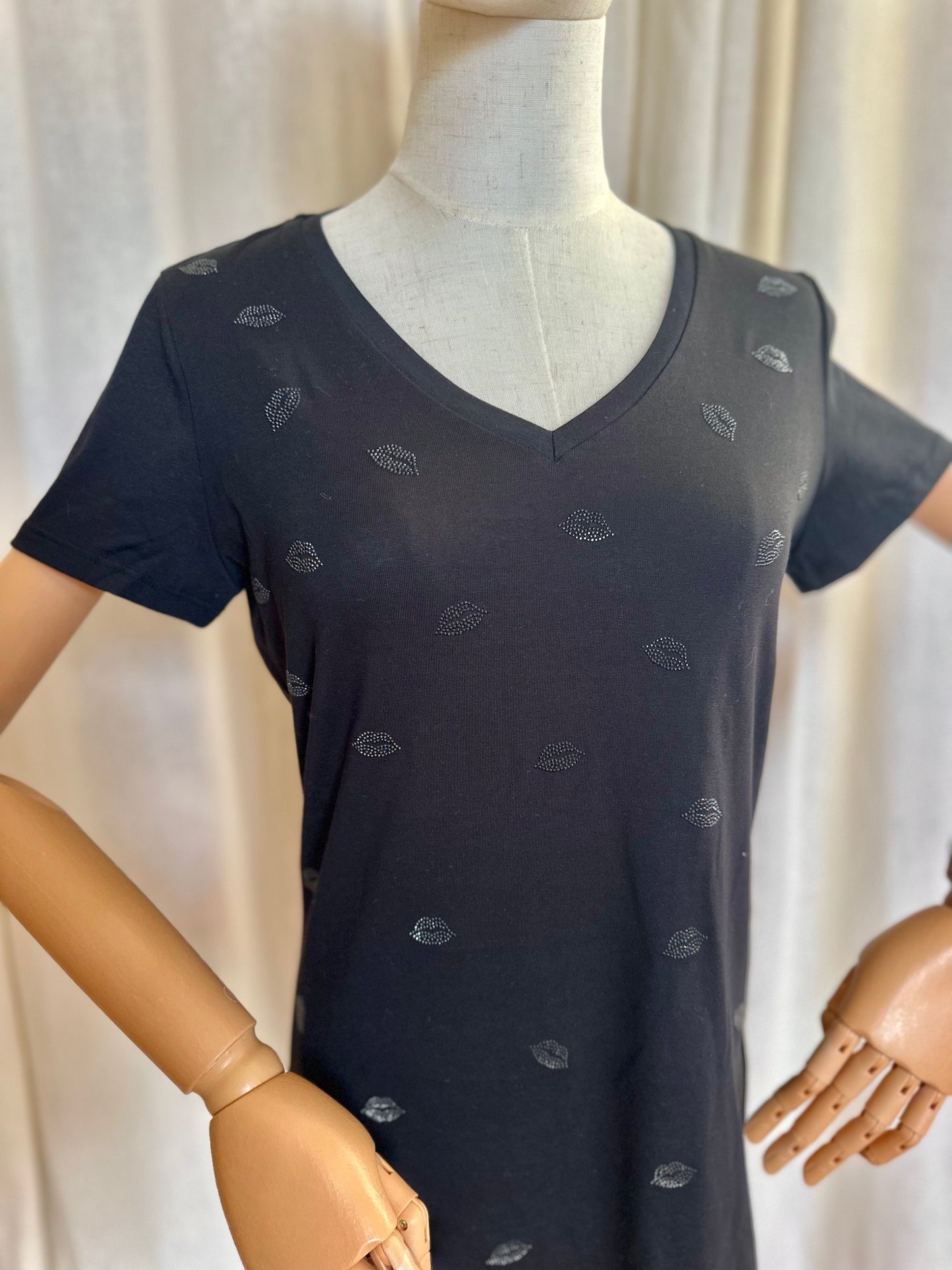 T-shirt Liu Jo zwart - Maat M
