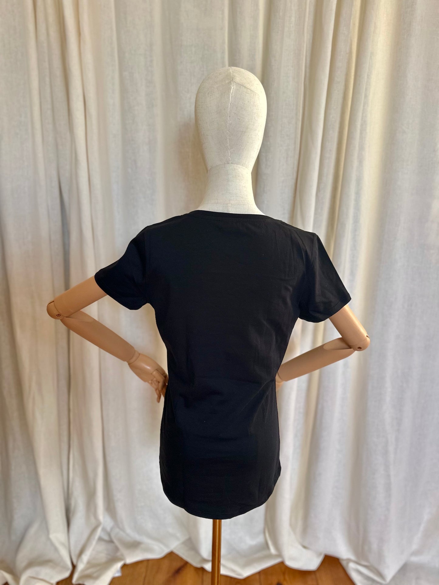 T-shirt Liu Jo zwart - Maat M