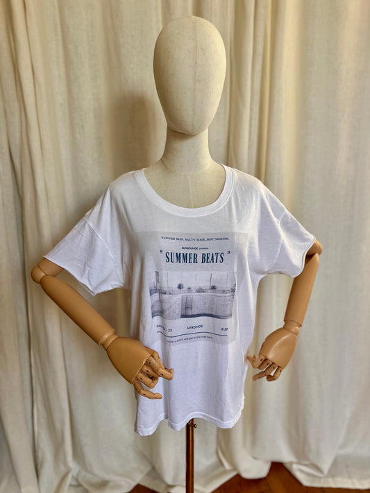 T-shirt SET wit 'Summer' - Maat 38