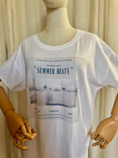 T-shirt SET wit 'Summer' - Maat 38
