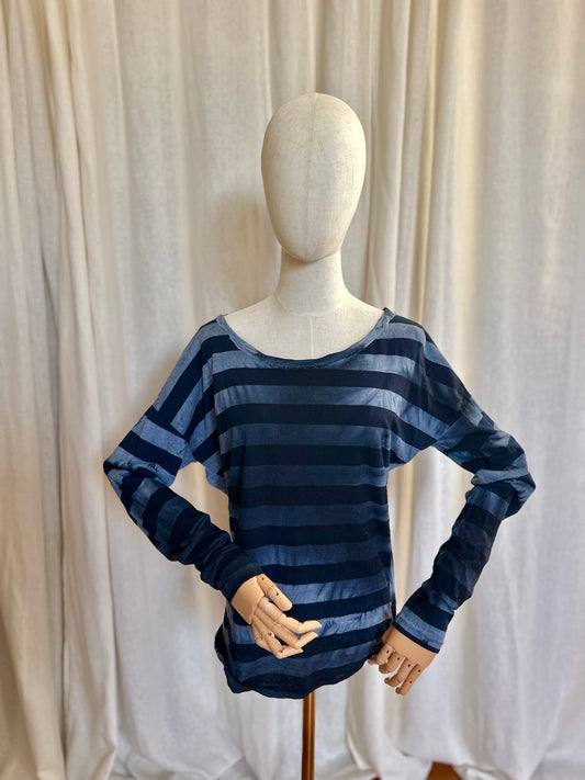 Top Penn&Ink blauw - Maat S
